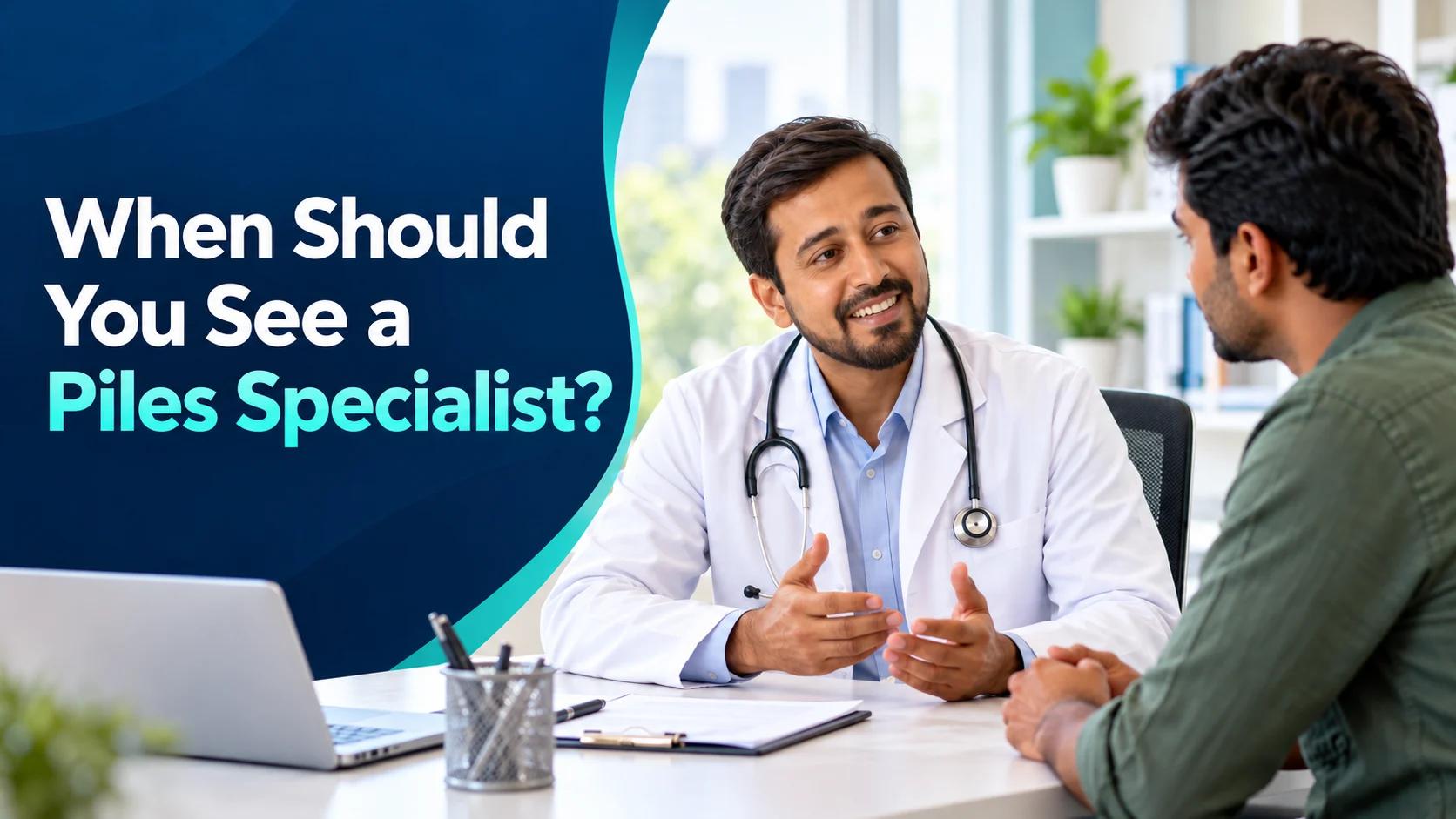 When Should You See a Piles Specialist?